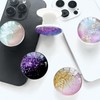 WUYULB Clear Crystal Glitter Collapsible Expandiing Moblile Phone Grip Stand