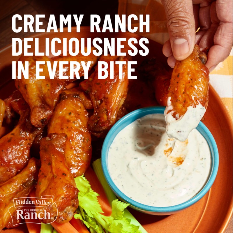 Hidden Valley Easy Squeeze Original Ranch Salad Dressing & Topping,