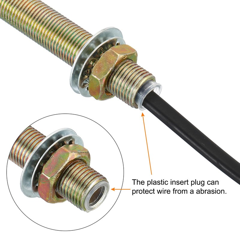 PATIKIL 1/8IP Thread 1.97 Inch Lamp Cable Kit with Lock