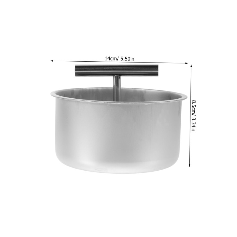 COLLBATH Quick Meatball Maker Tool Stainless Steel Manual Meat Press