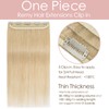 THD Clip-in Extensions, Real Hair, Pack of 1, 5 Clips