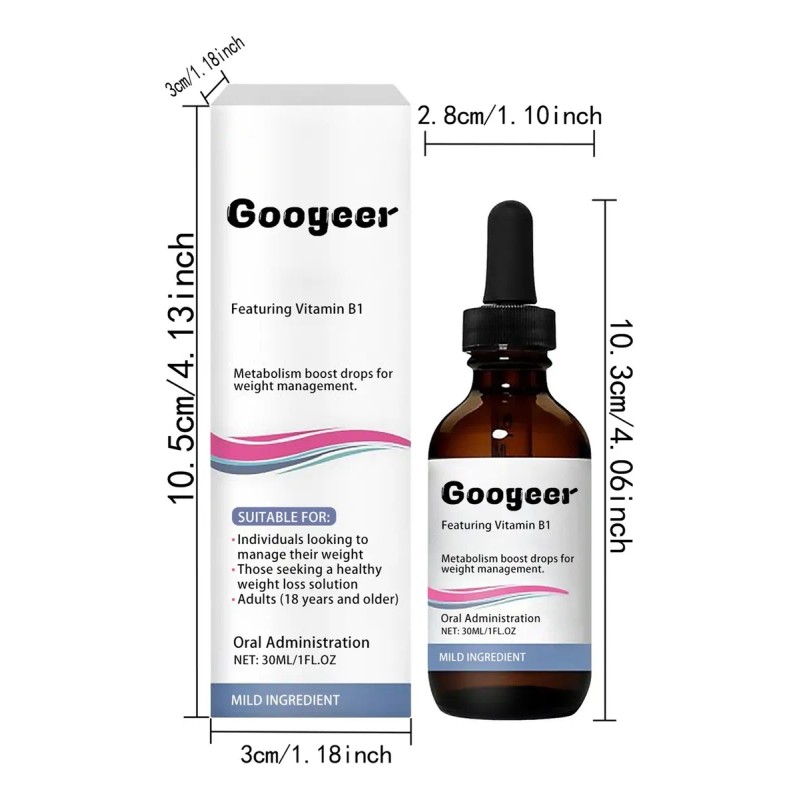 Gotas Estimulantes Del Metabolismo Tratamiento Corporal