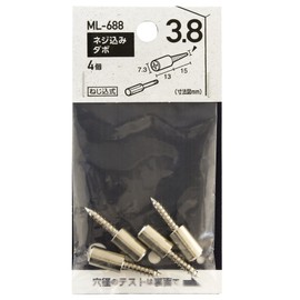 WAKI Screws with Dowels 4 Pack ml688