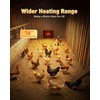 PETNF Chicken Coop Heater 140 Watts Radiant Heat Chicken Heater
