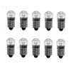 E10 Miniature Lamps or Light Bulbs, 2.5V 0.3A Physical Electrical