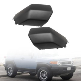 SecosAutoparts 2PCS Front Corner Bumper End Cap Compatible with Toyota FJ Cruiser 2007-2014 Replace# 52422-35060