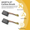 402874-07 Carbon Brush, Angle Grinder Cut Off Brush, Compatible with