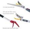 Soft Home 4.6-10 Ft Long Reach Tree Pruner Extendable, Fruit