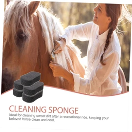 SUPVOX Horse Grooming Sponges Set 10 Pieces Cleaning Tools for Cattle Horse Easy to Use Clean