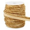 WADORN 13.67 Yards Twist Lip Cord Trim, 5/8 Inch Polyester