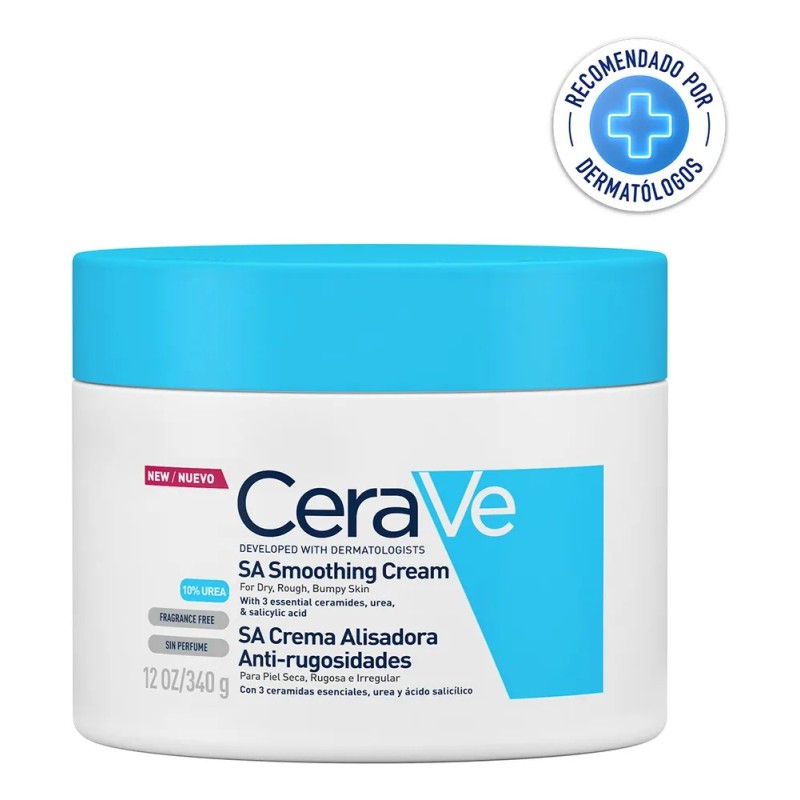 Crema Cerave Con Ácido Salicílico Alisadora Anti-rugosidades