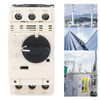 Motor Protection Circuit Breaker 4‑6.3A Knob Type Thermomagnetic Switch 35mm