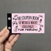 RED OCEAN Coupon Book Friendship Edition | Funny Challenges Book