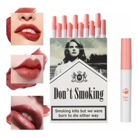 10pcs Labiales Lana Del Rey Juego De Lápiz Labial Mate