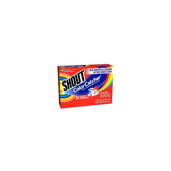 Shout Color Catcher Dye-Trapping, In-Wash Cloths, 24 ea - 2pc