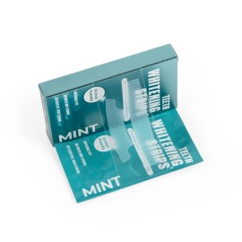 Yellow Stains Removal Teeth Whitening Strips 30 Minutes Brighten Tooth Peroxide Tooth Whitening Strips US DeliveryFlavor: Mint