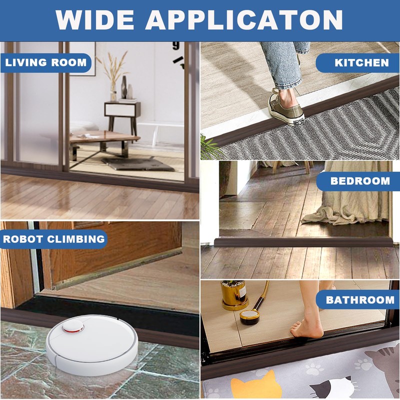 Vinyl Door Threshold Flooring Transition Strip Self Adhesive Carpet Edging
