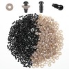 5mm Safety Eyes for Crocheting, 300 Pcs Plastic Eyes for