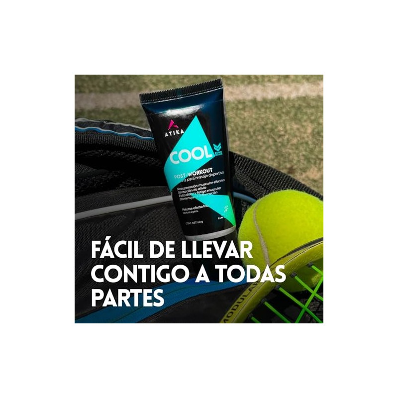 Atika COOL DOWN Crema Corporal Muscular | Recuperación Acelerada y