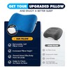 Hikenture Hikenture Ultralight Inflatable Washable Pillow with Removable Cover for