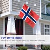 Anley Fly Breeze 3x5 Foot Norway Flag - Vivid Color