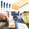 NICAVKIT 6Pcs Pattern Flush Trim Router Bits 1/4 Inch Shank,