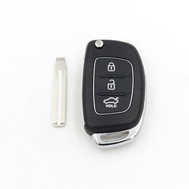 car passion Key Cover Shell Hyundai i20 i30 ix20 ix35 ix45 Tucson 3 Buttons Remote Control
