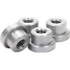 Weld on Nuts 3/8"-16 Thread Threaded Nut Steel Chassis Mount Tab Pack of 4