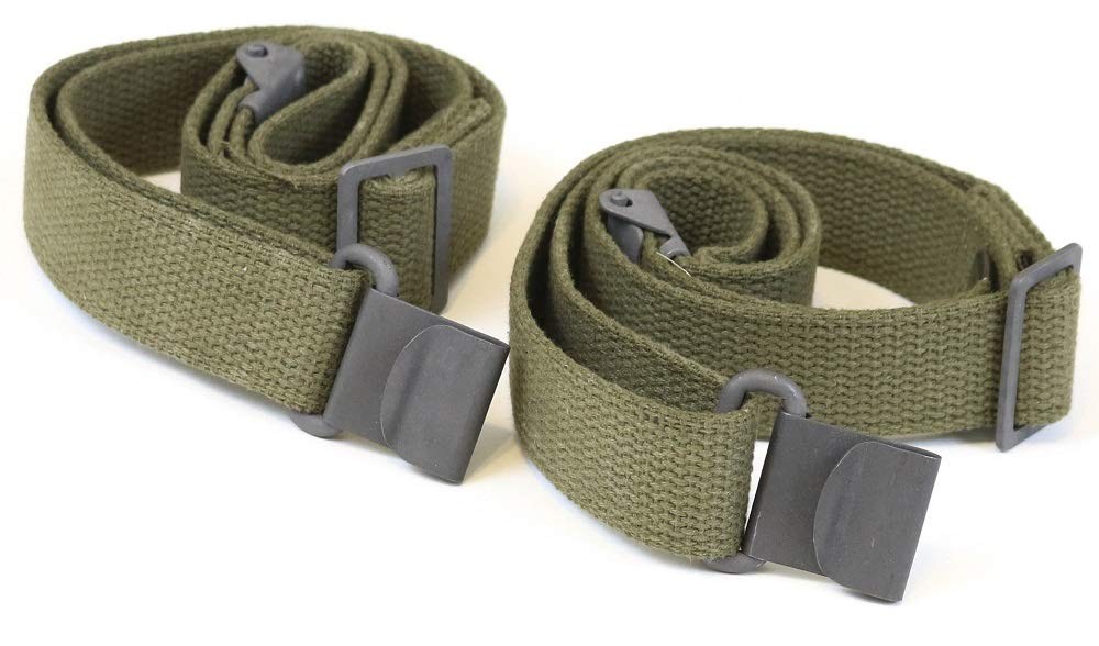 thumbnail image 2 of 3-Pack Black Cotton Web Slings For M1 Garand - US Made Two Point Shooting Slings 2 of 9