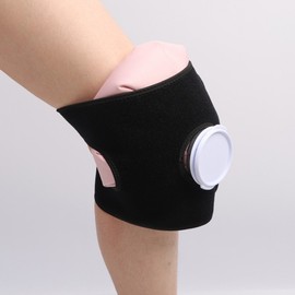 Knee neoprene compress pack icing ice compress strap band Heating strap - neoprene