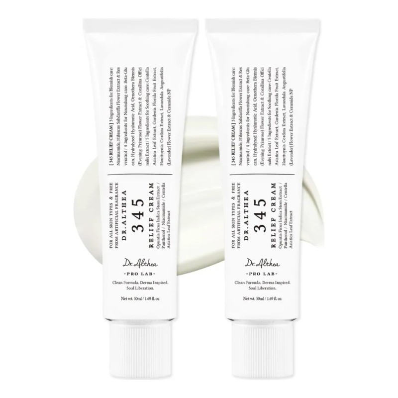 2 Kit Crema Hidratante Facial Diaria Dr. Althea 345 Relief