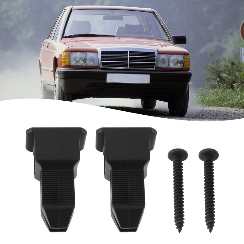 eMagTech 2Pcs Front Headlight Mounting Clip A201820001402 2018200014 Compatible with