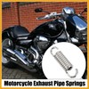 Partuto 4 Pcs 43mm 1.69" Motorcycle Muffler Exhaust Pipe Spring