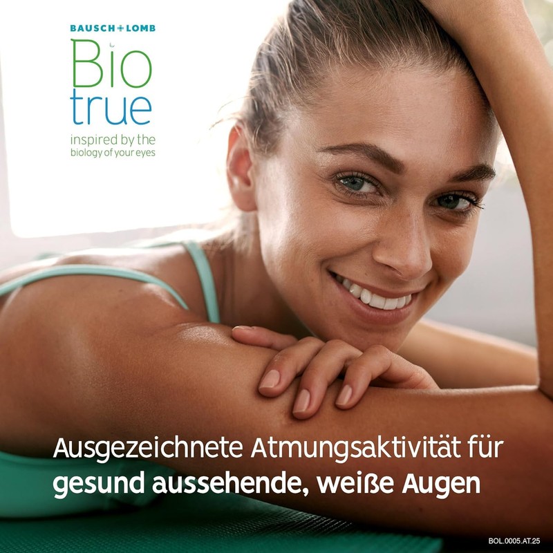 Biotrue, ONEday, clear, 30, BC 8.6 millimeters, DIA 14.2 millimeters,