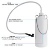 Brake Bleeder Bottle - 1L Brake Bleeder Kit Bleeder Bottle