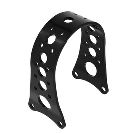 CARGLETRUE Motorcycle Front Fork Brace Tracker Narrow Fit for Harley Sportster XL Dyna FXD FXR 1988-2017 Gloss Black