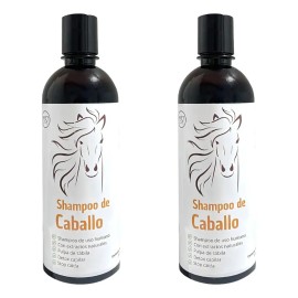 Shampoo Anticaída con Romero y Sábila para Crecimiento Capilar, de Nu Labs, Pack de 2 Botellas