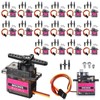 Hanaive 16 Pcs Mini MG90s 9g Micro Servo Motor RC