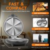 Baker's Friend Electric Quesadilla Maker with Extra Stuffing Design, 9.5