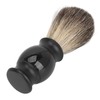 Beard Soap Brush Increase Foam Remove Residue Soft Synthetic Bristles