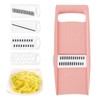 5 in 1 Manual Vegetable Grater Slicer,Vegetable Shredder,Carrot Grater,Veg Chopper