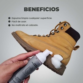 Kit Limpiador Para Calzado De Gamuza, Nobuk, Piel, Textil y Sintetico.