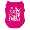 Lake Vibes Dog Tee Shirt Sizes for Puppies, Toys, and
