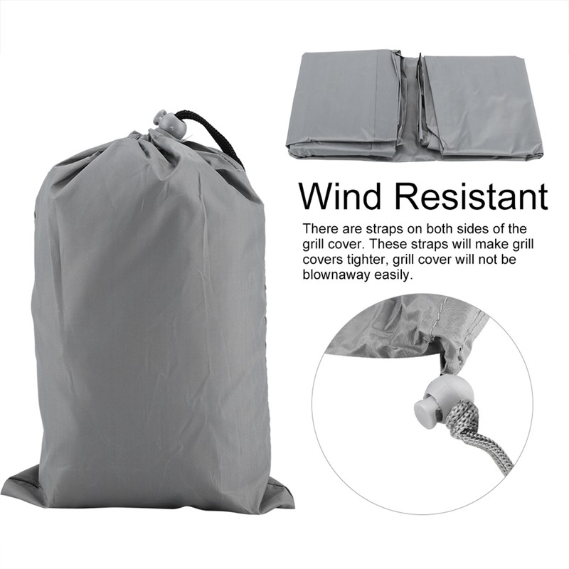 Waterproof BBQ Grill Cover Outdoor Rainproof Durable Anti Dust Protector