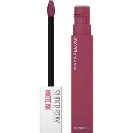 Maybelline SuperStay Matte Ink Liquid Lipstick, Long-Lasting Matte Finish, Highly Pigmented Color, Savant, 0.17 Fl; Oz