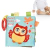 AYNEFY Infant Cloth Book, Reusable Cloth Book Polyester for 6