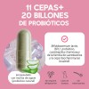Megabiotic 11 Cepas 20 Billones De Probióticos 60 Cápsulas Sin