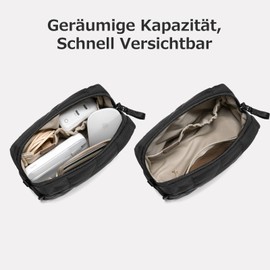 tomtoc Quilted Laptop Bag Case for 14 Inch MacBook Pro M4/M3/M2/M1 Pro/Max A2992 A2918 A2779 A2442 2024-2021, Laptop Bag Laptop Case Set Puffy Sleeve with Accessory Bag, Black