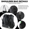 LELE LIFE Drawstring Backpack Bag Water-Resistant Large String Cinch Bag