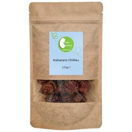 Habanero Chillies (100g) | Hot & Spicy | Ideal for Cooking & Sauces